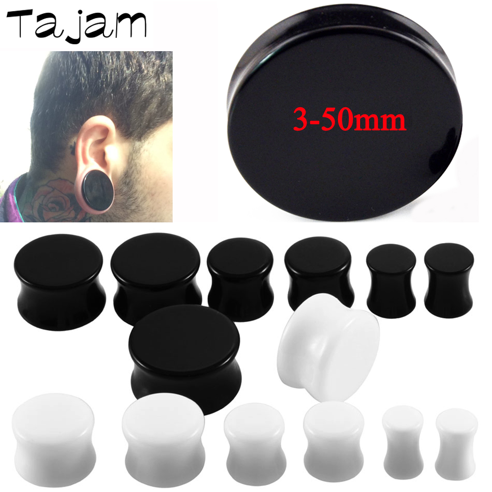 Body Jewelry Tunnels - 1 para 3mm-50mm duży rozmiar stałe