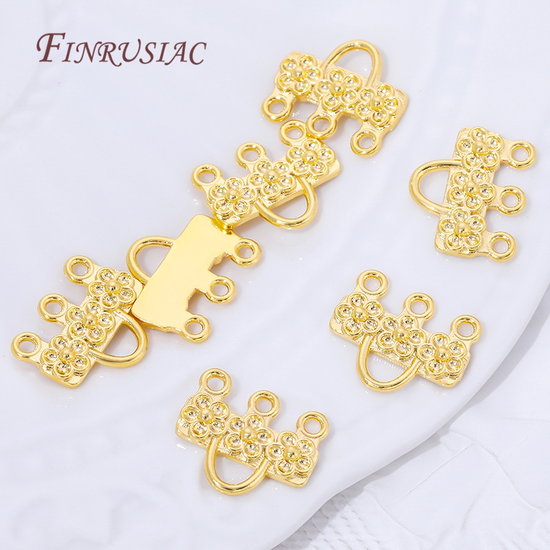 Złote (18K) pozłacane złączki  – Body Jewelry Diy recenzja i cena