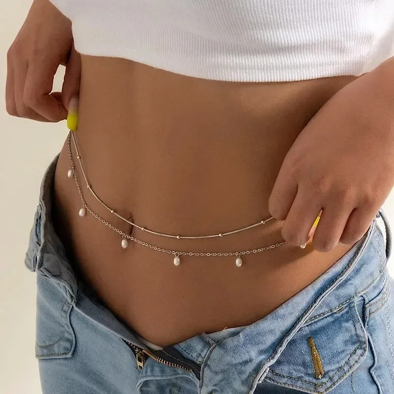 Nowy urok Seksowny dwuwarstwow – Body Jewelry Types recenzja i cena
