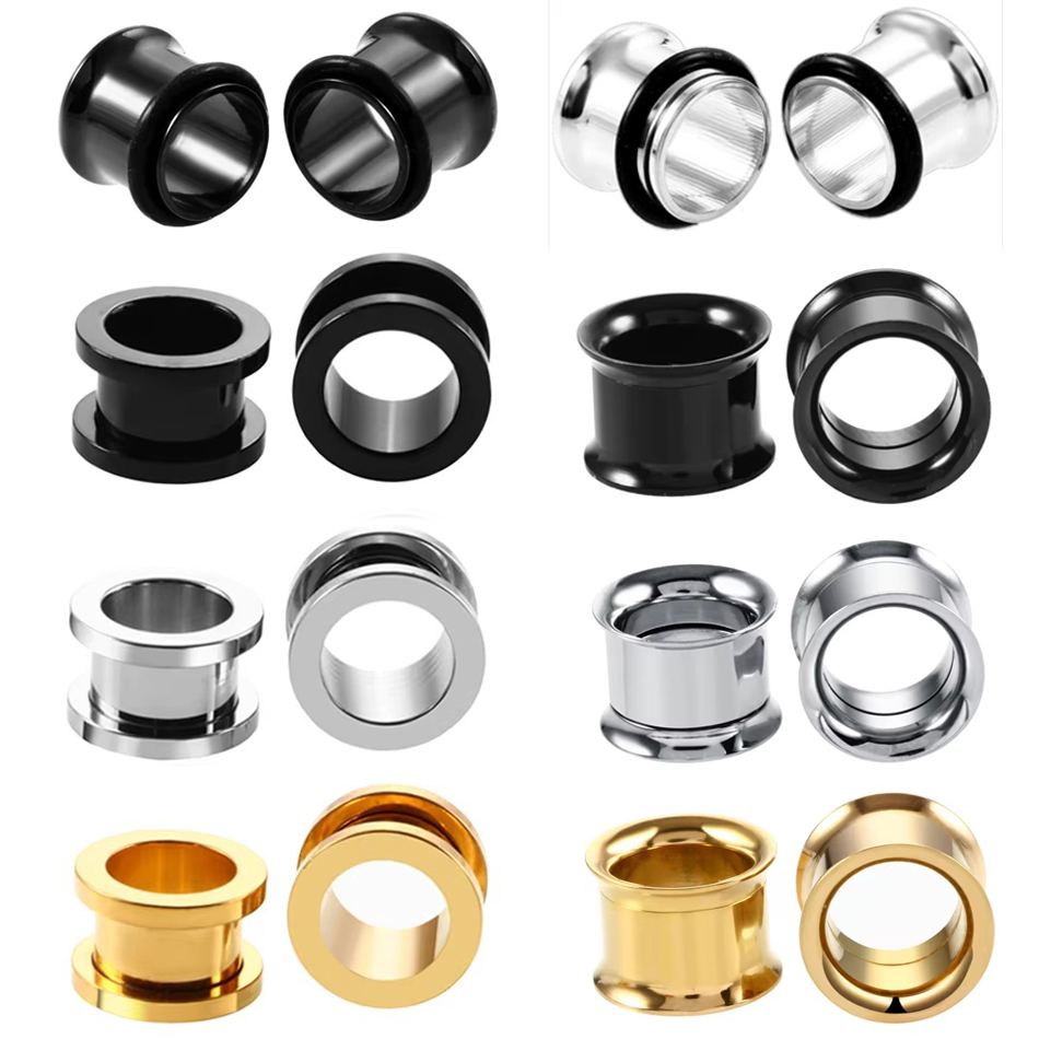 1 para zatyczki do uszu ze sta – Body Jewelry Tunnels recenzja i cena